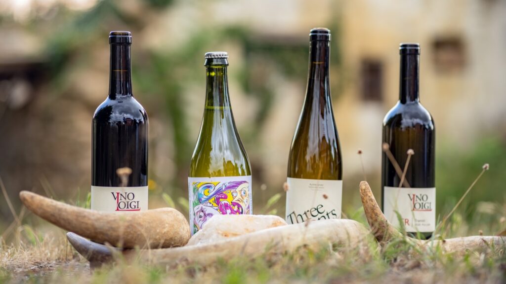 Různá vína od Vino Loigi